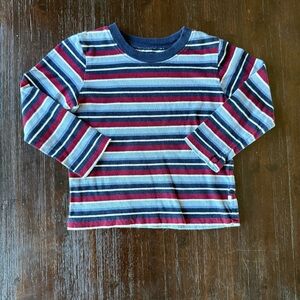 GAP Multicolor Striped Long Sleeve Tee